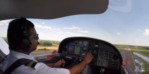 A typical day of flight training